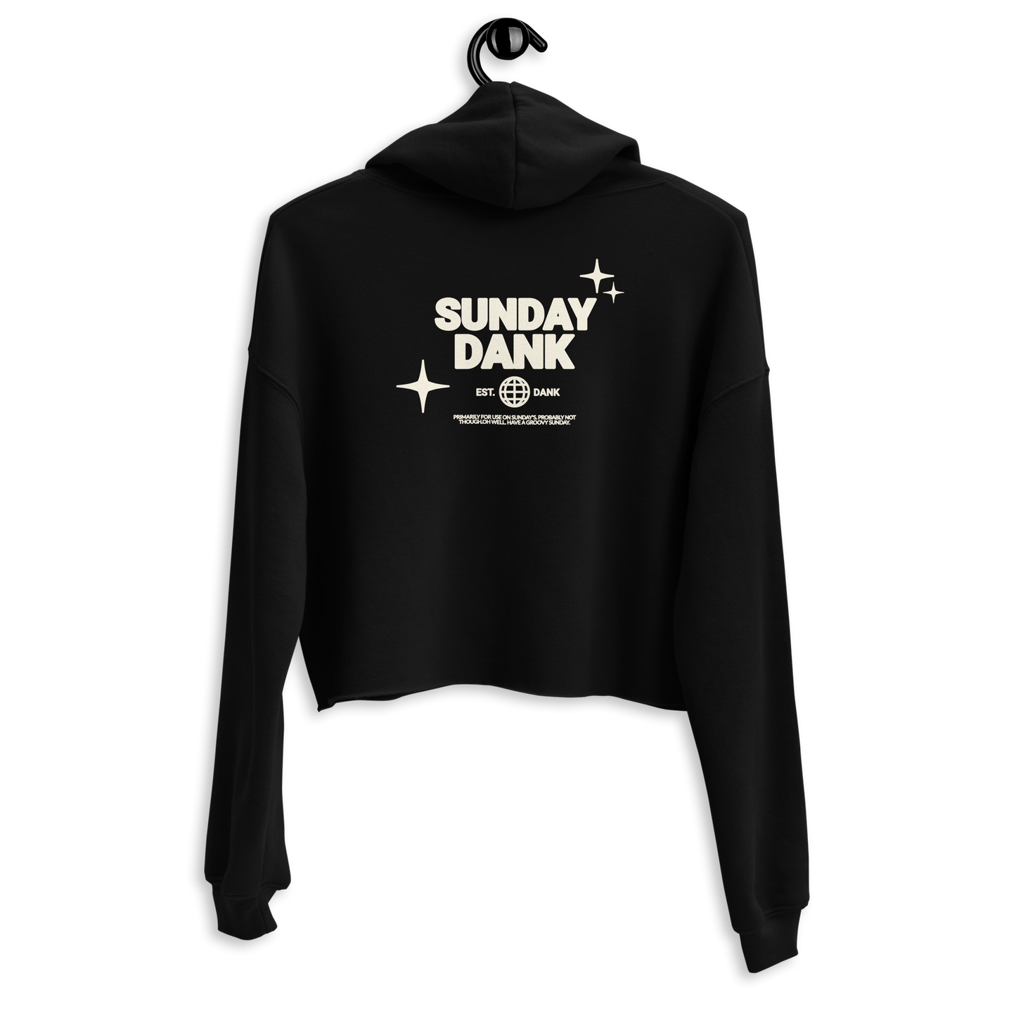 Sunday Dank Women's Crop Hoodie